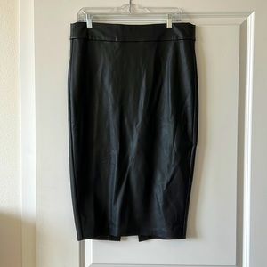 Universal Standard - Leather Pencil Skirt